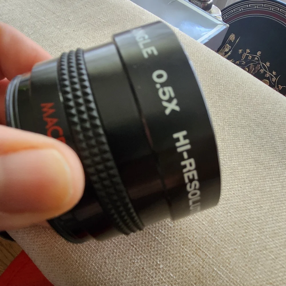 ZYKKOR Lenses- Video Wide Angle, Video Telephoto